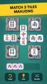 Match 3 Tiles Mahjong androidhappy screenshots 1