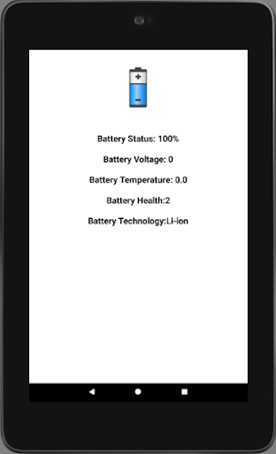 Battery Information Screen 3