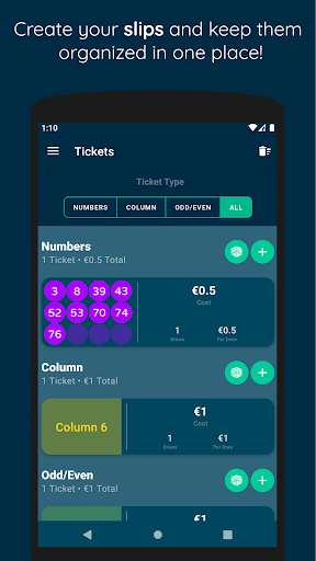 KINO Live Results Slips Stats Screen 2