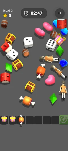 Match Triple Objects 3D - Screenshot 3