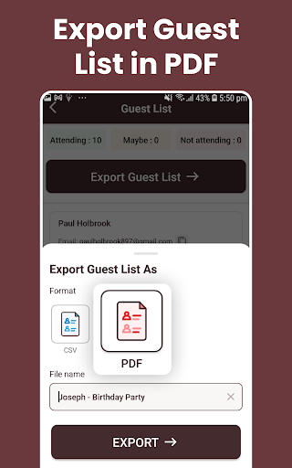 Invitation Maker + RSVP - Art & Design - apps