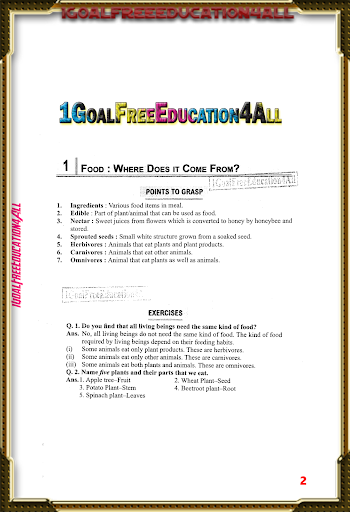 6th class science solution nce Screen 2