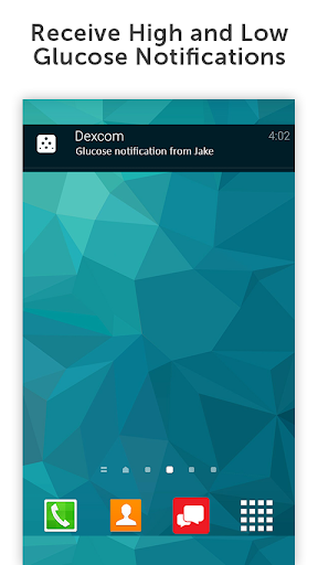 Dexcom Follow mg/dL DXCM3 Screen 3