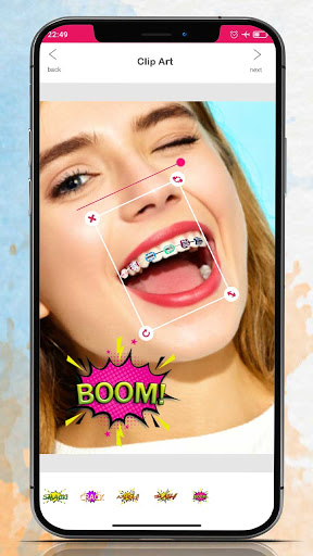 Braces Camera Editor Screen 3