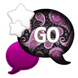 GO SMS - Paisley Stars icon