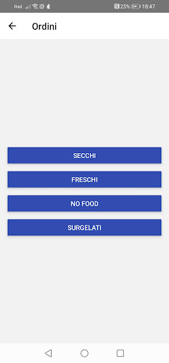 GDOordini Screen 2