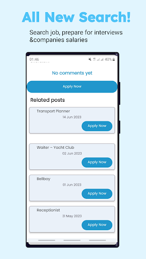 Android application Fast Careers__Vacancy near you screenshort