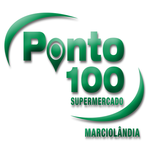 Ponto 100 Supermercado logo