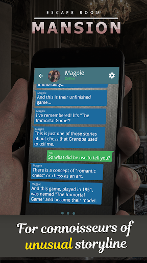 Mansion. Text Adventure Screen 2