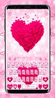 screenshot of Pink Love Theme