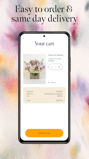 French Florist Flower Delivery Screen 2