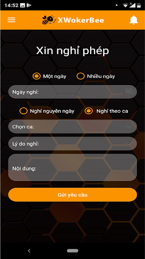 XWorkerBee - Chấm công Screen 2