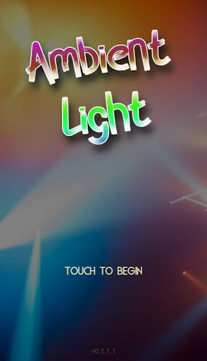 Android application Ambient Light screenshort