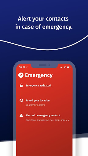 ArriveSafe – Live GPS & SOS Screenshot 4 - AppWisp.com