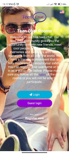 Android application Teen Chat screenshort