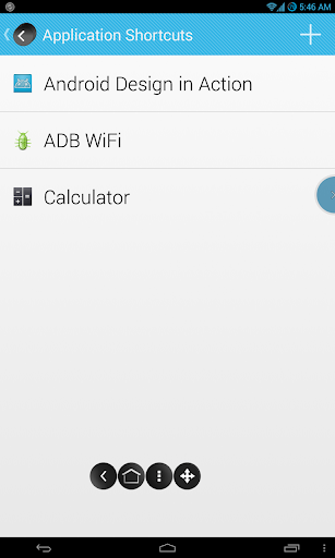 Floating Soft Keys *ROOT* Screen 2