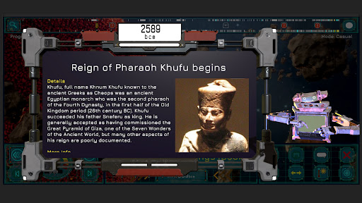 Android application Sproc's History Quiz screenshort