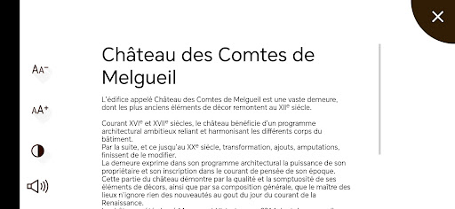Château des Comtes de Melgueil Screen 3