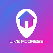 Live Address - show my current location address