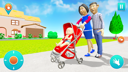 Android application Mother Simulator Virtual Baby screenshort