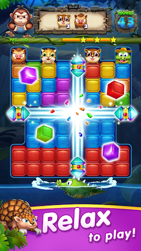 Jungle Blast - Jewels Crush Screen 3