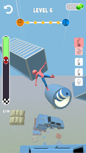 Ragdoll Fall Break Game