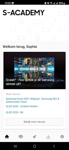 Android application S-Academy (CED) screenshort