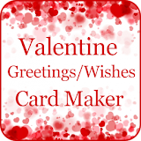 Valentine Greetings Card Maker icon