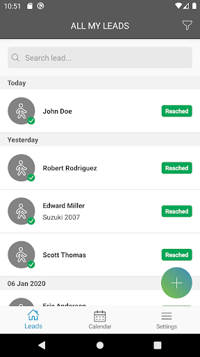 Activix CRM Screen 2