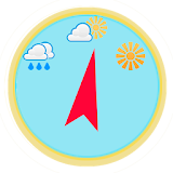 Digital barometer icon