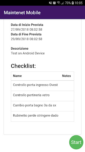 Maintenet Mobile Worksheet