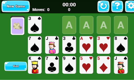 Android application Solitaire Fortune screenshort
