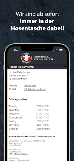 Hobbie Fleischwaren Screen 3