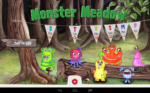 Screenshot of Monster ABC - Learning with th