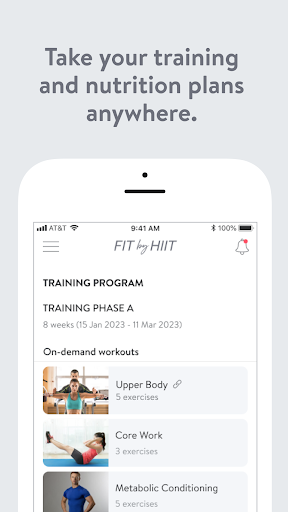 Fit by HIIT Screen 2