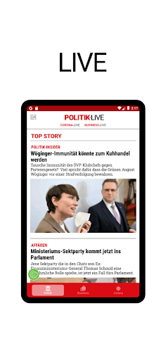 Android application alles-live.at screenshort