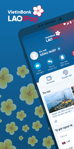 Android application VietinBank LAOiPay screenshort