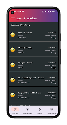 Sport Tips Jackpot Prediction