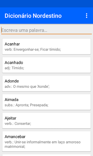 Dicionário Nordestino Screen 2