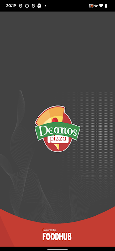 Android application Deanos Pizza screenshort