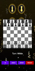 Casual chess classic game