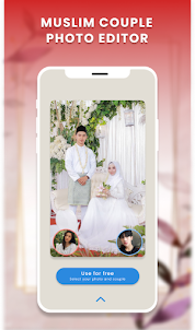 Muslim Wedding Couple Suit