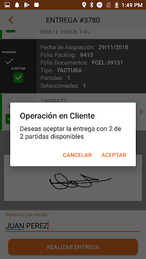 Entregas Screen 3