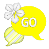 GO SMS - Lemon Yellow Flower icon