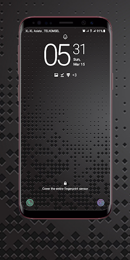 Solid Black Wallpaper Screen 2