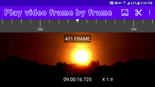 Frame by Frame Video Player
