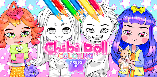 Chibi Doll Dress up & Coloring