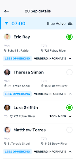 KOVnet GroepsApp Screen 3