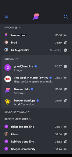 Beeper - Unified Messenger VARY screenshots 1