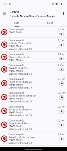Vista previa de la aplicación